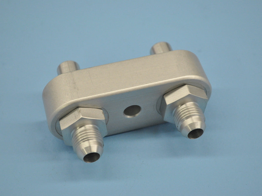 Billet Transmission Cooler Manifold for 6L80, 6L90