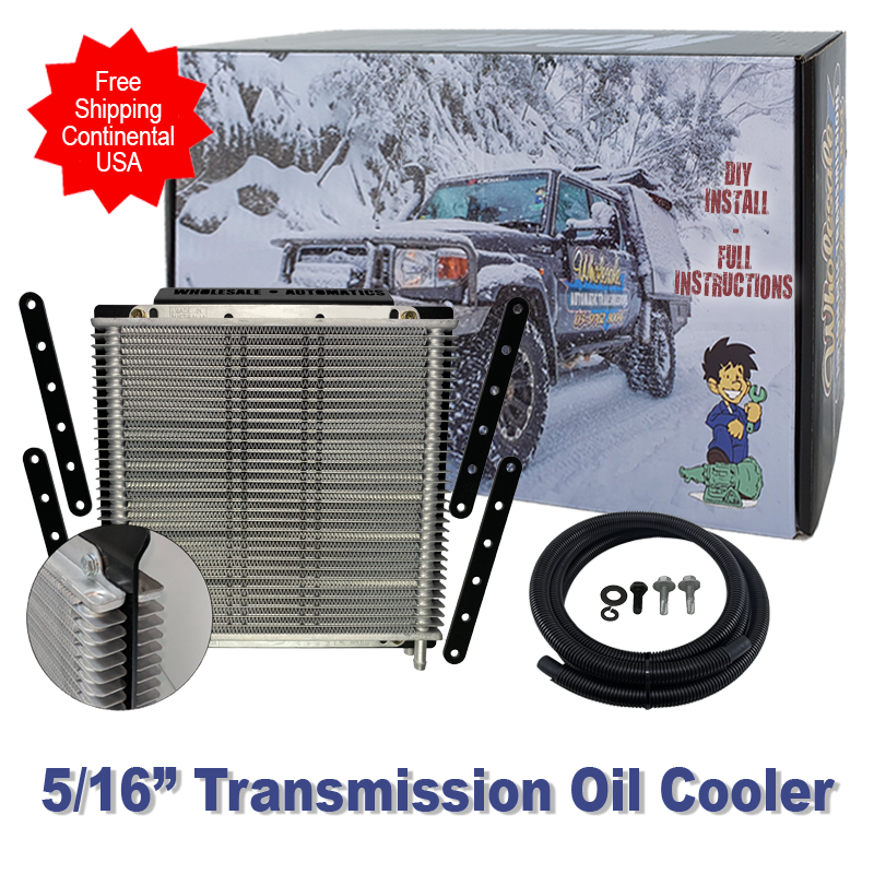 5/16" Dual Transmission Cooler
