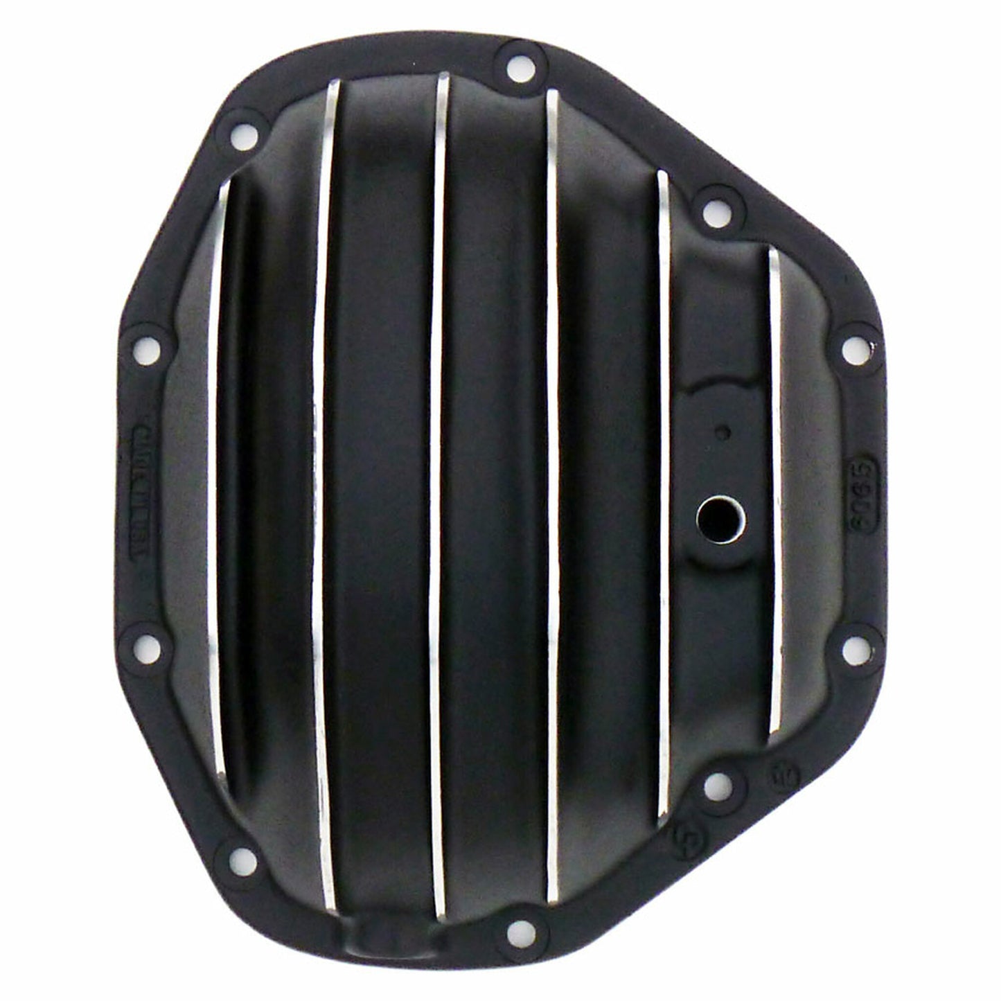 Dana 80 Rear Differential Cover, 10 Bolt, Straight Fins